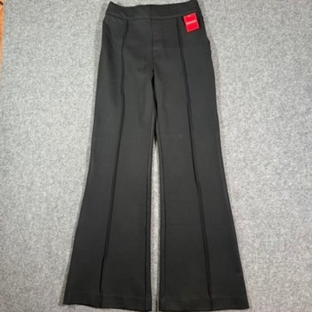 SPANX Black Boot Cut Pants